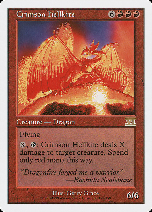 Crimson Hellkite [Classic Sixth Edition] | Gear Gaming Bentonville