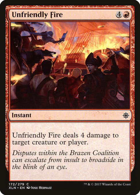 Unfriendly Fire [Ixalan] | Gear Gaming Bentonville