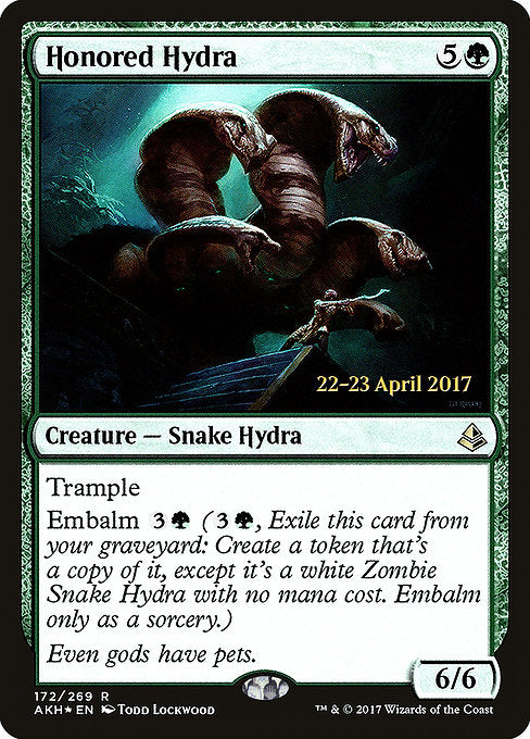 Honored Hydra [Prerelease Cards] | Gear Gaming Bentonville