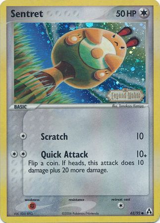 Sentret (62/92) (Stamped) [EX: Legend Maker] | Gear Gaming Bentonville