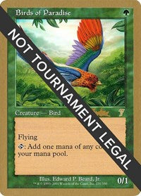 Birds of Paradise - 2002 Brian Kibler (7ED) [World Championship Decks] | Gear Gaming Bentonville