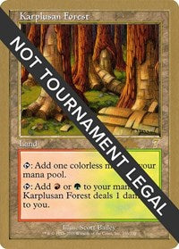 Karplusan Forest - 2002 Brian Kibler (7ED) [World Championship Decks] | Gear Gaming Bentonville