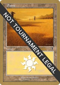 Plains (341) - 2002 Brian Kibler (7ED) [World Championship Decks] | Gear Gaming Bentonville