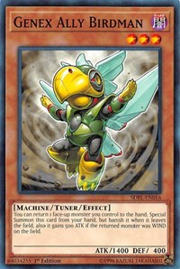 Genex Ally Birdman [Structure Deck: Powercode Link] [SDPL-EN016] | Gear Gaming Bentonville