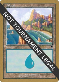 Island (336) - 2002 Raphael Levy (ODY) [World Championship Decks] | Gear Gaming Bentonville