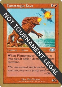 Flametongue Kavu - 2002 Sim Han How (PLS) [World Championship Decks] | Gear Gaming Bentonville