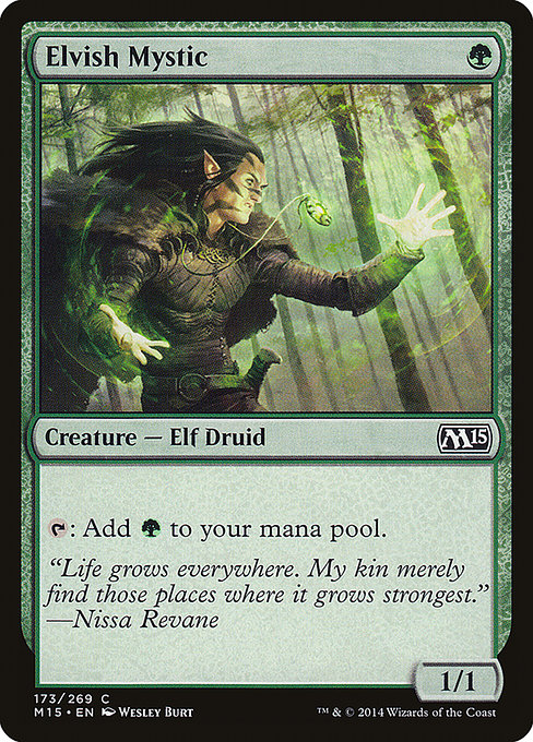 Elvish Mystic [Magic 2015 (M15)] | Gear Gaming Bentonville