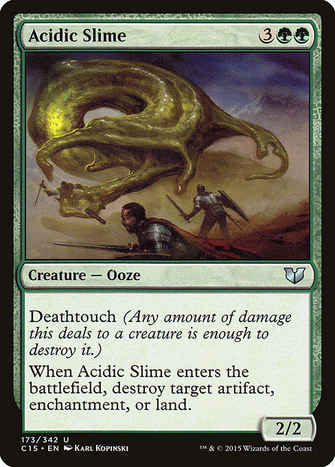 Acidic Slime [Commander 2015] | Gear Gaming Bentonville