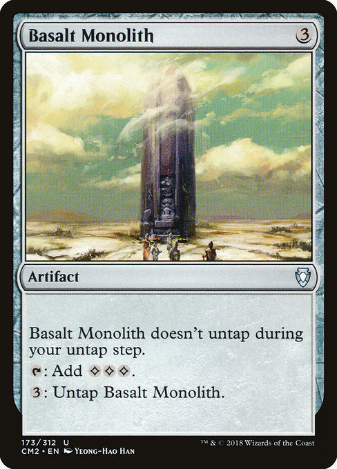 Basalt Monolith [Commander Anthology Volume II] | Gear Gaming Bentonville