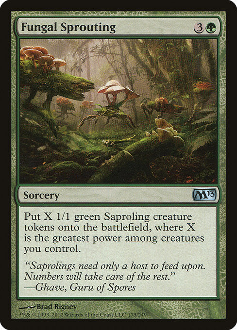 Fungal Sprouting [Magic 2013 (M13)] | Gear Gaming Bentonville