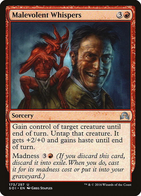 Malevolent Whispers [Shadows over Innistrad] | Gear Gaming Bentonville