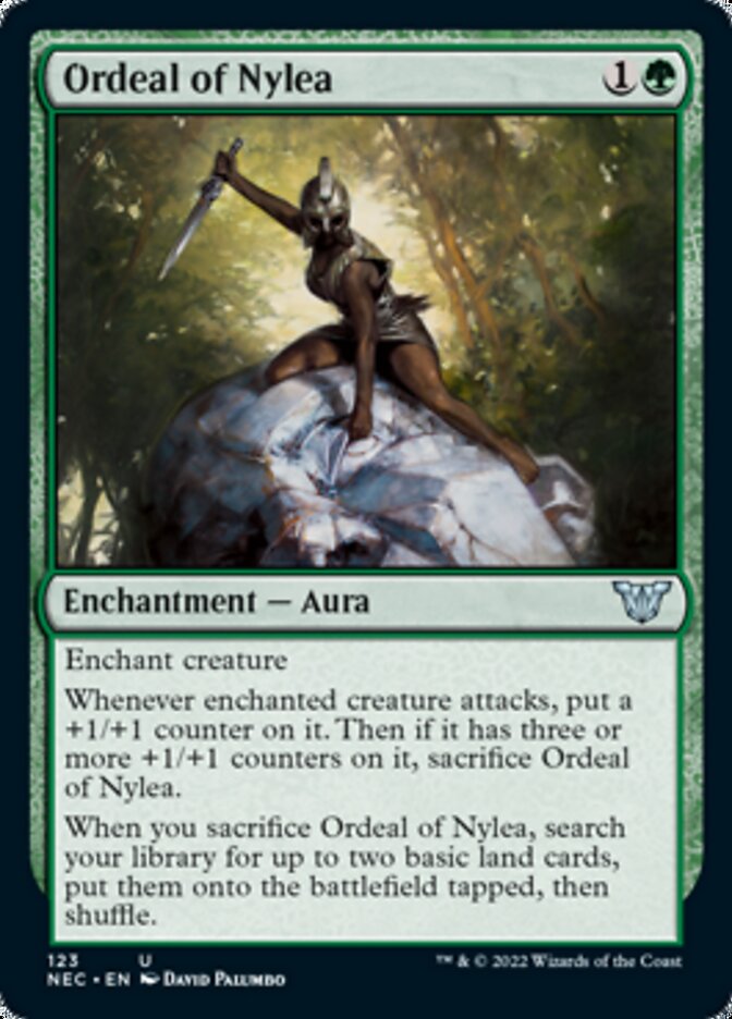 Ordeal of Nylea [Kamigawa: Neon Dynasty Commander] | Gear Gaming Bentonville