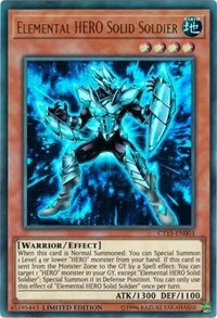 Elemental HERO Solid Soldier [2018 Mega-Tins] [CT15-EN003] | Gear Gaming Bentonville