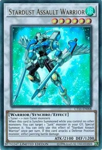 Stardust Assault Warrior [2018 Mega-Tins] [CT15-EN008] | Gear Gaming Bentonville