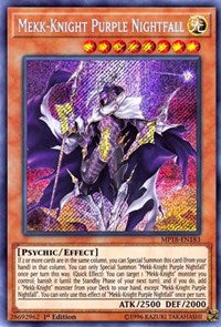 Mekk-Knight Purple Nightfall [2018 Mega-Tins Mega Pack] [MP18-EN183] | Gear Gaming Bentonville