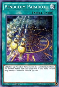 Pendulum Paradox [2018 Mega-Tins Mega Pack] [MP18-EN209] | Gear Gaming Bentonville