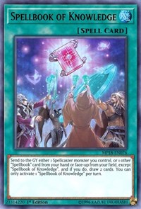 Spellbook of Knowledge [2018 Mega-Tins Mega Pack] [MP18-EN076] | Gear Gaming Bentonville