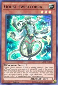 Gouki Twistcobra [2018 Mega-Tins Mega Pack] [MP18-EN038] | Gear Gaming Bentonville
