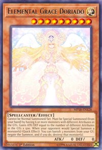 Elemental Grace Doriado [2018 Mega-Tins Mega Pack] [MP18-EN128] | Gear Gaming Bentonville