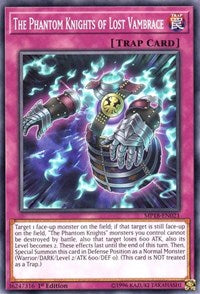 The Phantom Knights of Lost Vambrace [2018 Mega-Tins Mega Pack] [MP18-EN021] | Gear Gaming Bentonville