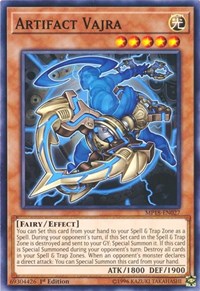 Artifact Vajra [2018 Mega-Tins Mega Pack] [MP18-EN027] | Gear Gaming Bentonville