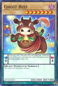 Ghost Beef [2018 Mega-Tins Mega Pack] [MP18-EN029] | Gear Gaming Bentonville