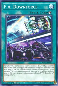 F.A. Downforce [2018 Mega-Tins Mega Pack] [MP18-EN094] | Gear Gaming Bentonville