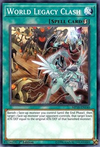 World Legacy Clash [2018 Mega-Tins Mega Pack] [MP18-EN140] | Gear Gaming Bentonville