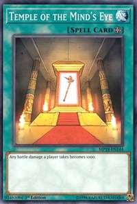 Temple of the Mind's Eye [2018 Mega-Tins Mega Pack] [MP18-EN144] | Gear Gaming Bentonville