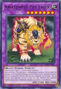 Amazoness Pet Liger [2018 Mega-Tins Mega Pack] [MP18-EN166] | Gear Gaming Bentonville