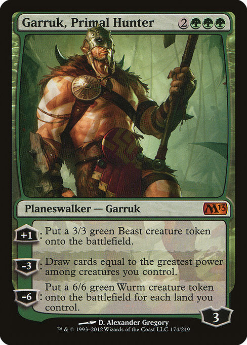 Garruk, Primal Hunter [Magic 2013 (M13)] | Gear Gaming Bentonville