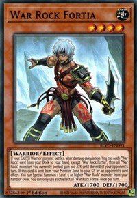 War Rock Fortia [BLVO-EN093] Super Rare | Gear Gaming Bentonville