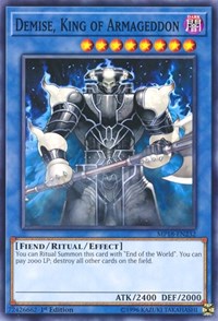 Demise, King of Armageddon [2018 Mega-Tins Mega Pack] [MP18-EN232] | Gear Gaming Bentonville