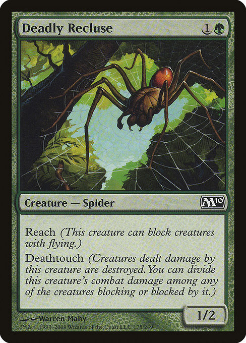 Deadly Recluse [Magic 2010 (M10)] | Gear Gaming Bentonville