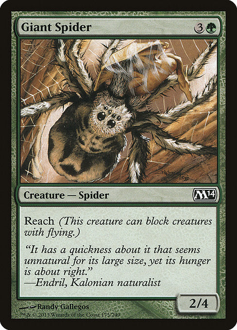 Giant Spider [Magic 2014 (M14)] | Gear Gaming Bentonville