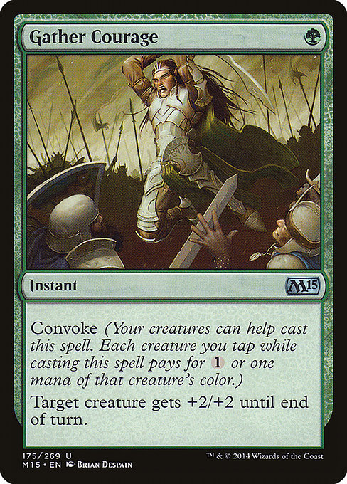 Gather Courage [Magic 2015 (M15)] | Gear Gaming Bentonville