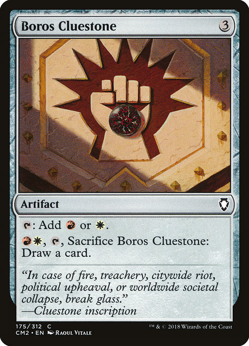 Boros Cluestone [Commander Anthology Volume II] | Gear Gaming Bentonville