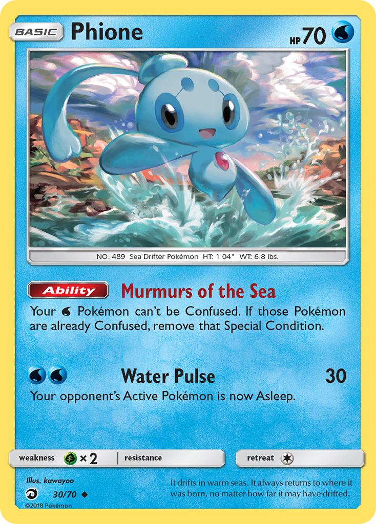 Phione (30/70) [Sun & Moon: Dragon Majesty] | Gear Gaming Bentonville