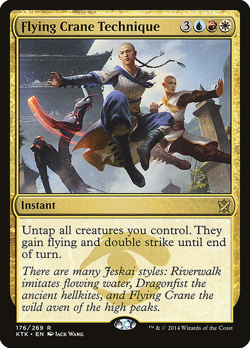 Flying Crane Technique [Khans of Tarkir] | Gear Gaming Bentonville