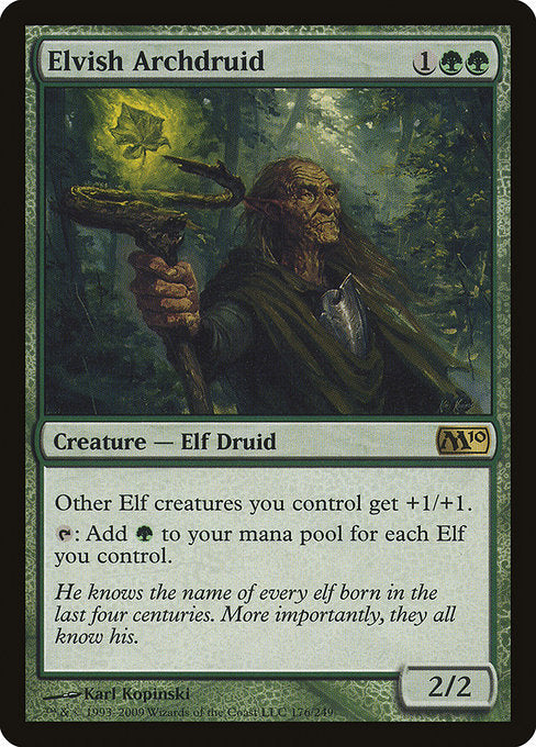 Elvish Archdruid [Magic 2010 (M10)] | Gear Gaming Bentonville