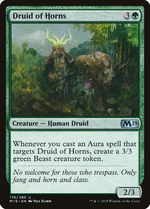 Druid of Horns [Core Set 2019] | Gear Gaming Bentonville