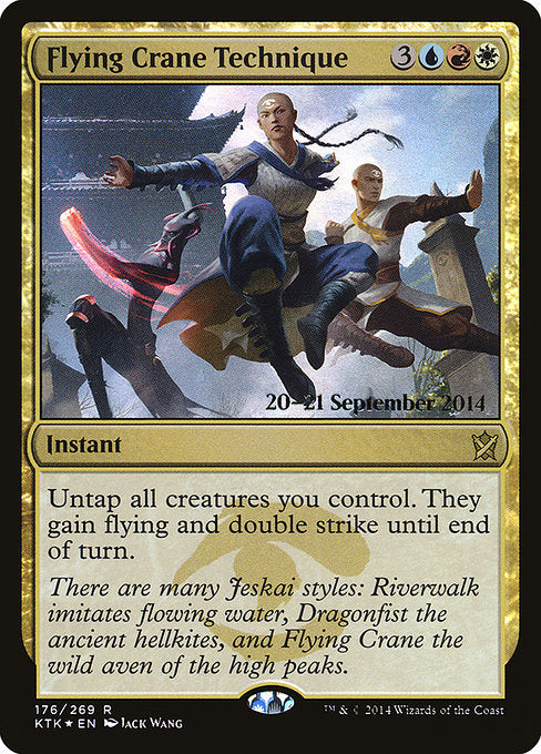 Flying Crane Technique [Prerelease Cards] | Gear Gaming Bentonville