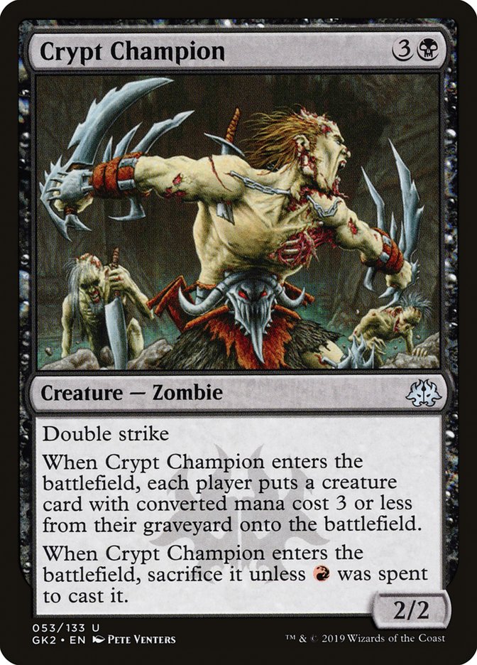 Crypt Champion [Ravnica Allegiance Guild Kit] | Gear Gaming Bentonville