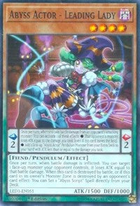 Abyss Actor - Leading Lady [Legendary Duelists: White Dragon Abyss] [LED3-EN051] | Gear Gaming Bentonville