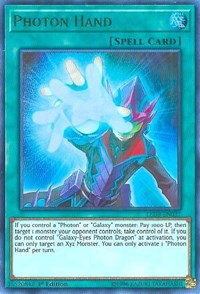 Photon Hand [Legendary Duelists: White Dragon Abyss] [LED3-EN037] | Gear Gaming Bentonville