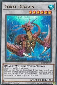 Coral Dragon [Legendary Hero Decks] [LEHD-ENB38] | Gear Gaming Bentonville