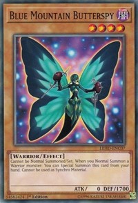 Blue Mountain Butterspy [Legendary Hero Decks] [LEHD-ENC07] | Gear Gaming Bentonville