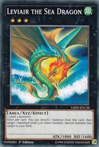 Leviair the Sea Dragon [Legendary Hero Decks] [LEHD-ENC38] | Gear Gaming Bentonville