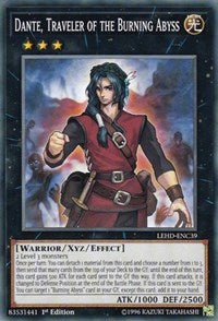 Dante, Traveler of the Burning Abyss [Legendary Hero Decks] [LEHD-ENC39] | Gear Gaming Bentonville