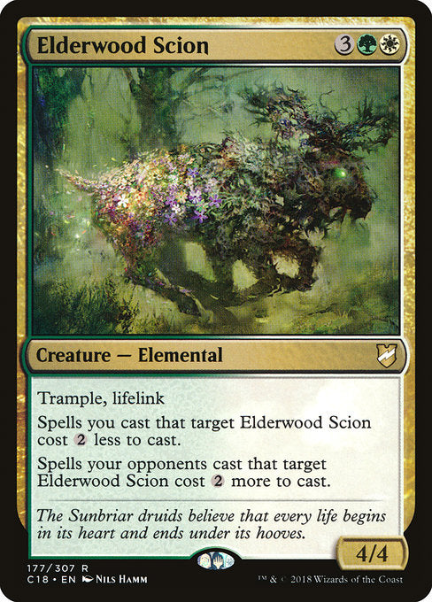 Elderwood Scion [Commander 2018] | Gear Gaming Bentonville